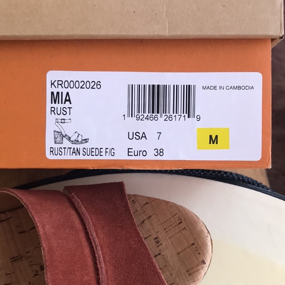 MIA Korks Platform Sandals 🚩SOLD - Picture 3 of 3